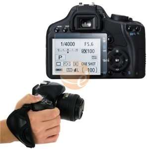 Professional Wrist Grip Strap with Screen Protector for Digital & Film 