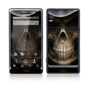   Motorola Droid 2 Skin Decal Sticker   Skull Dark Lord 