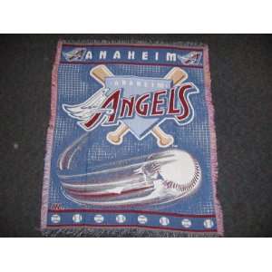  LOS ANGELES ANAHEIM ANGELS 48x 60 Triple Woven Jacquard 