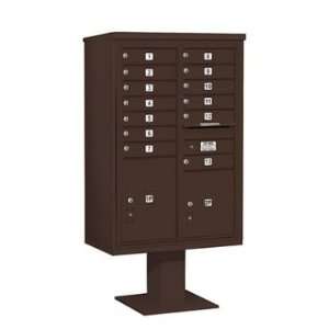   Commercial Locks)   13 Door High Unit (63 1/4 Inches)   Double Column
