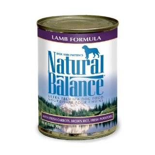   Natural Balance L.I.D. Lamb & Brown Rice Canned Dog Food: Pet Supplies