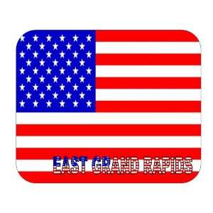  US Flag   East Grand Rapids, Michigan (MI) Mouse Pad 