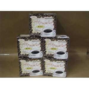 Cafe Avarle Black Healthy Coffee with Ganoderma & Cordyceps 5 Boxes 
