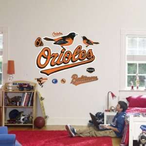  Baltimore Orioles Logo MLB Fathead Logos Wall Graphics 