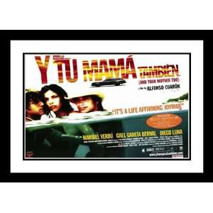  Y Tu Mama Tambien 32x45 Framed and Double Matted Movie 