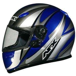  AFX FX 96 Helmet   Small/Blue Multi: Automotive
