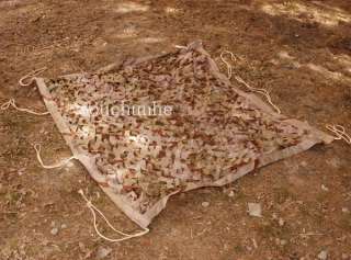 MILITARY PERSONAL CAMOUFLAGE NET DESERT CAMO  31845  