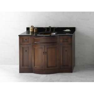   48 Wood Vanity Cabinet with Double Wood Doors and: Furniture & Decor