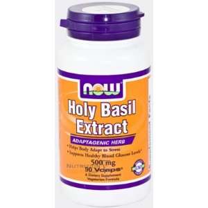  Now Holy Basil Extract 500mg, 90 Vcap Health & Personal 