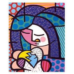  Mother and Child by Romero Britto, 36x43