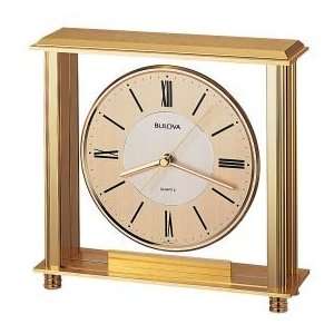 Bulova Grand Prix Table Clock 