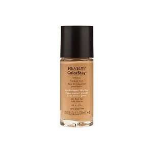 Revlon ColorStay Makeup For Combo/Oily Skin Rich Tan (Quantity of 4)