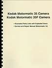 Kodak Motormatic 35, 35F Camera Repair Manual