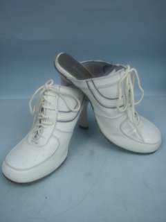 White Bootie Pump by Bamboo   Size 10  