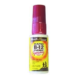  RAPID B 12 ENERGY SPRAY MASON Size 1 OZ Health 