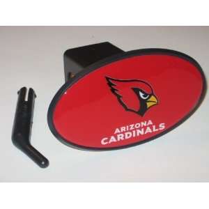   CARDINALS Team Logo 6 x 3 Trailer Hitch Cover: Sports & Outdoors