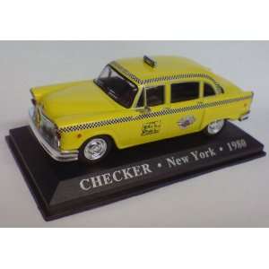  1:43rd Scale 1980 Checker New York Taxi Cab: Toys & Games