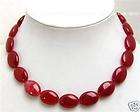 pretty 13x18mm red ruby flat oval $ 0 99  see suggestions