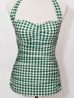  ModCloth Esther WIlliams 50s Pin Up Retro Swimsuit Gingham Many Sizes