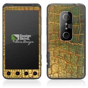    Design Skins for HTC EVO 3D   Gold Snake Design Folie Electronics