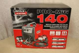 Lincoln Electric Pro Mig 140 Mig/Flux Welder NEW!  
