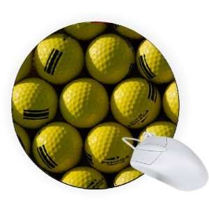  Rikki Knight® Golf Balls 8 Round Mouse Pad Mousepad 