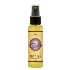  Earthly Body Glow Oil, Lavender, 3 Ounce(Pack of 2 