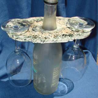 Hand Cast Ceramc Wine Glass Caddy 9  