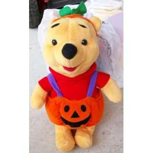  Disney Winnie the Pooh Haloween Bear 11 Plush Toy: Toys 