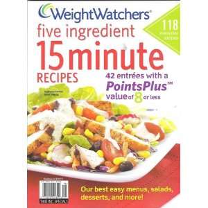    weight watchers 5 ingredient 15 minute meals summer 2011 Books