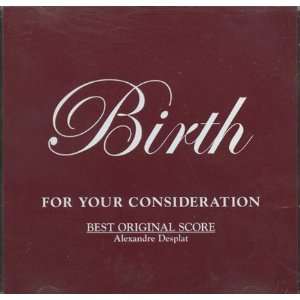  Birth For Your Consideration Best Original Score Oscar CD Music