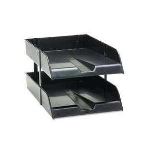  Rubbermaid 29431 Front Load Desk Trays with Risers, Legal 