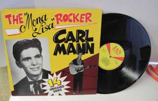 THE MONA LISA ROCKER CARL MANN IMPORT LP JAN RECORDS  