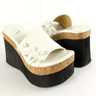   Sandals Cork White Size 4 10 / open toe Generation Y women shoes