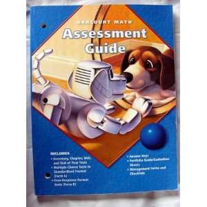  Assessment Guide Gr 3 Harcourt Math 2002 (9780153208355 