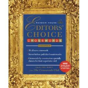 Random House Editors Choice Crosswords, Volume 4 (RH Crosswords) Mel 