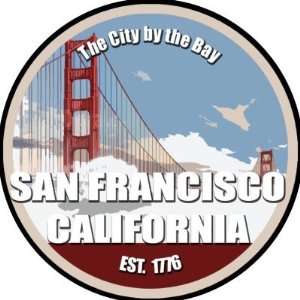  City by the bay, San Francisco California Refrigerator 