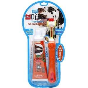  EZ Dog Toothbrush Dental Kit   LARGE Breeds: Pet Supplies