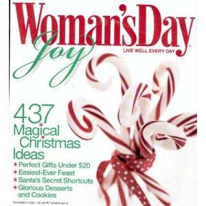 Womans Day December 4 2007: Editors of Womans Day Magazine:  