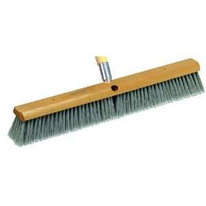   6416 24 Inch Smooth Surface Floor Broom with 60 Inch Threaded Handle