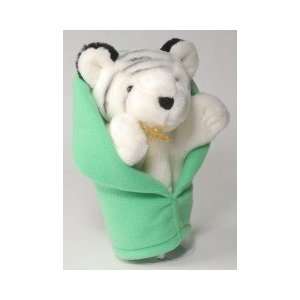  Zoo Babies White Tiger Hand Puppet: Toys & Games