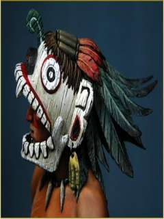   original HOBBY MODEL Historical Bust Aztec Warrior Resin KIT  