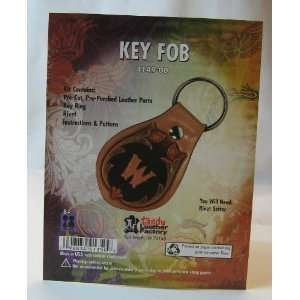  Tandy Leather Key Fob Kit 4149 00: Arts, Crafts & Sewing
