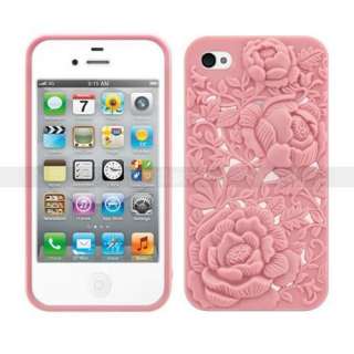   Sculpture Carving Style Hard Slider Case Cover For iPhone 4G 4S  