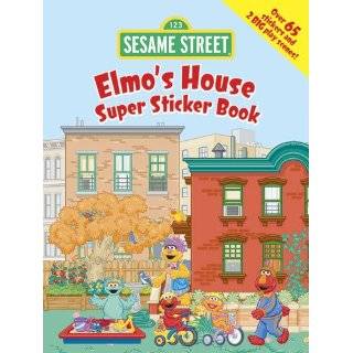 Sesame Street Elmos House Super Sticker Book …