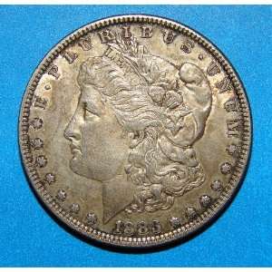  1883 Morgan Silver Dollar XF to AU Condition Everything 