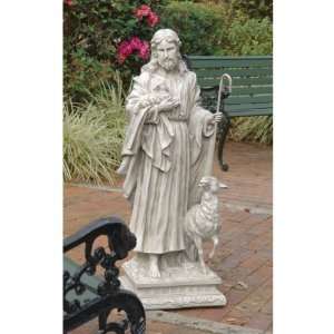 43h Christian Jesus Loves Little Children Statue Sculpture Figurine 