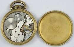 Vintage Elgin Natl. Watch Co. USA Manual Wind Pocket Watch  