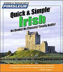 Pimsleur Quick and Simple Irish 2001, Compact Disc  