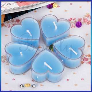 Heart Tea Light Candle Scented Floating Candle Wedding Party Favor 